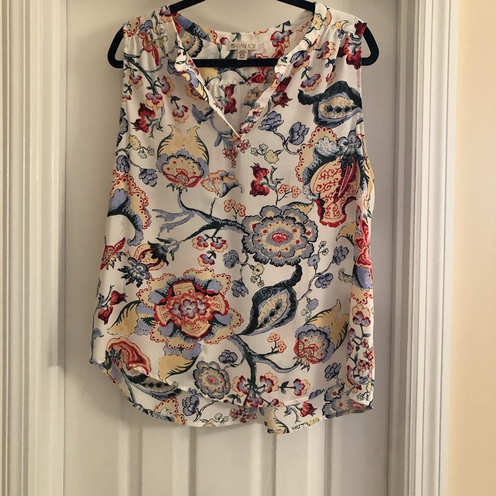 XL Eliane Rose Floral Blouse